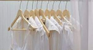 white clothes turning yellow in closet